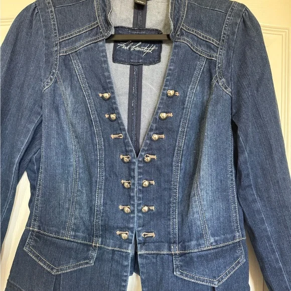 Women's Denim Jacket Size 12 - Picture 6 of 6